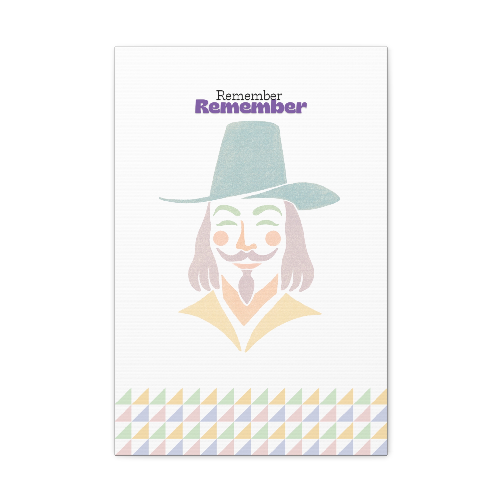 Guy Fawkes Pastel Portrait | Bonfire Night Wall Art | Historical Figure Print | British Heritage Artwork by Echo Print Lab - Image 5