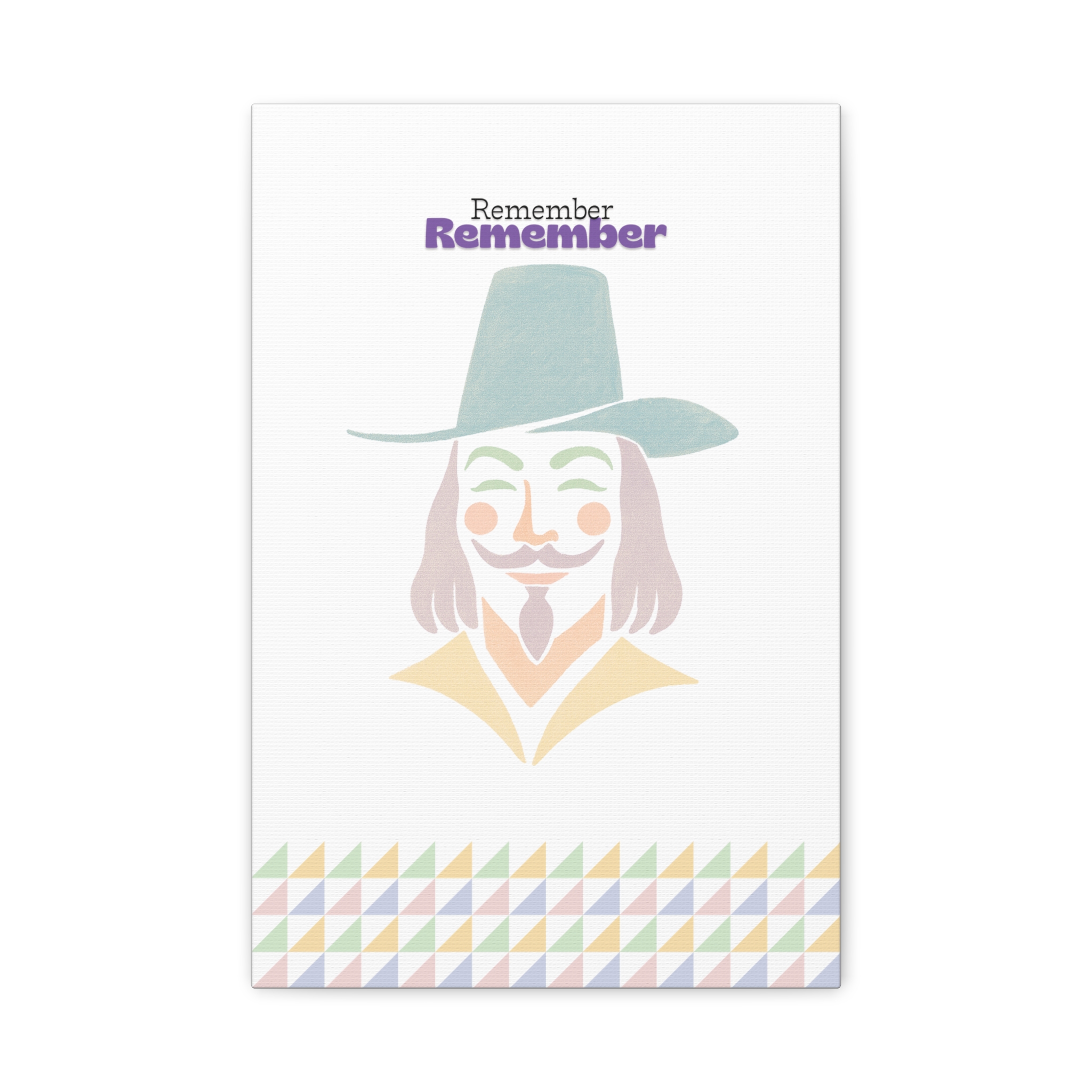 Guy Fawkes Pastel Portrait | Bonfire Night Wall Art | Historical Figure Print | British Heritage Artwork by Echo Print Lab - Image 3