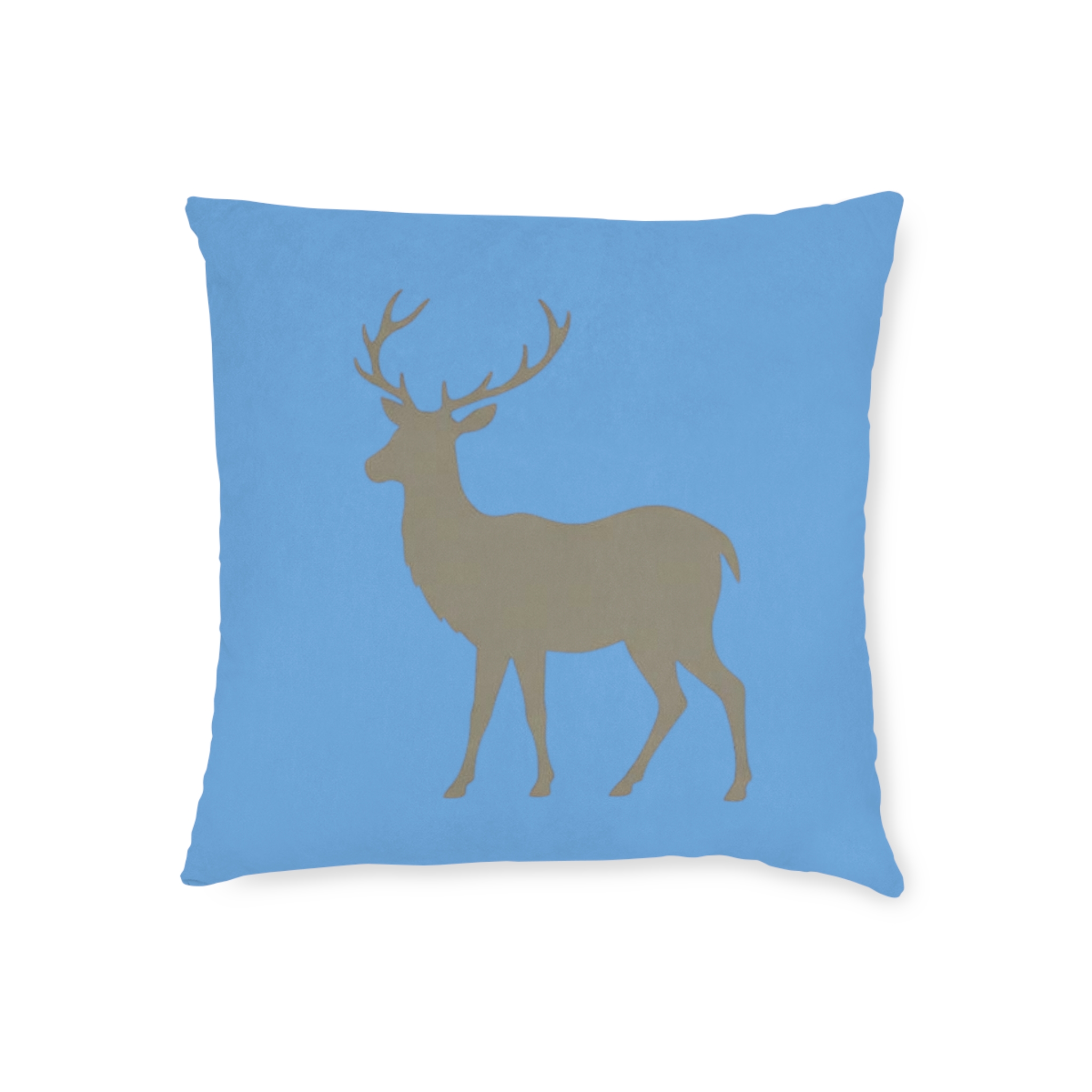 Deer Silhouette Square Pillow – Rustic Lodge Throw Pillow for Cabin, Living Room & Holiday Decor - Image 10
